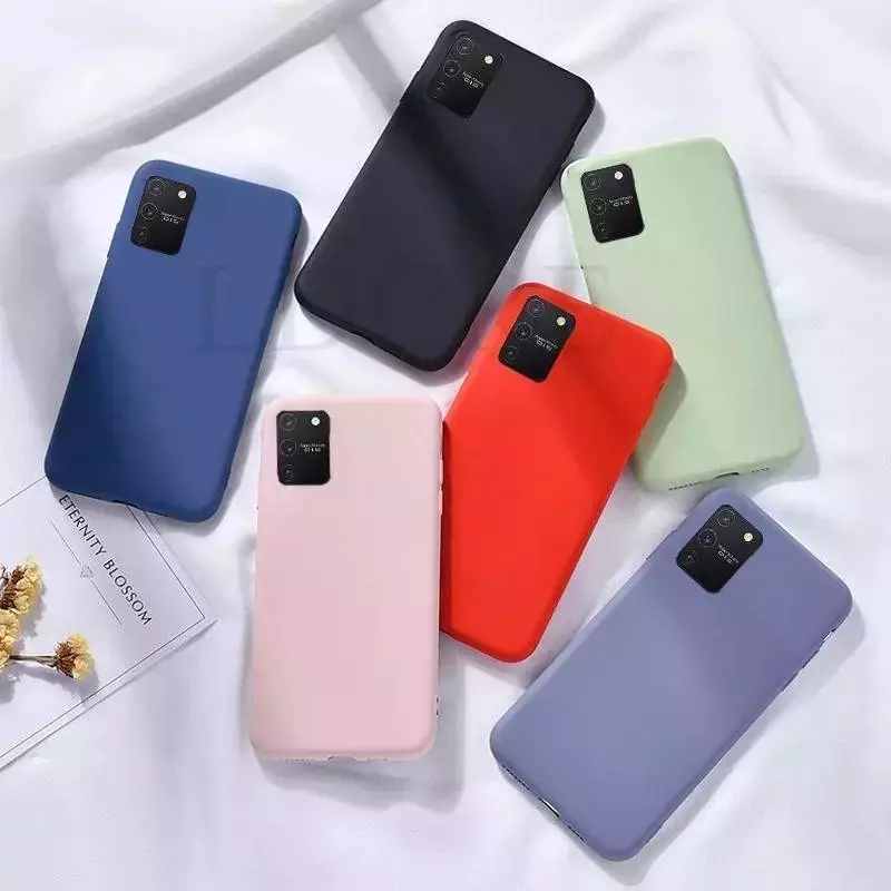 Чохол бампер для Samsung Galaxy A04 Anomaly Silicone (з мікрофіброю) Blue (Синій)