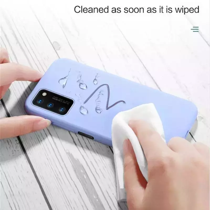 Чохол бампер для Samsung Galaxy A04 Anomaly Silicone (з мікрофіброю) Blue (Синій)