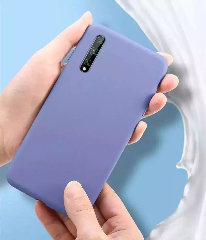 Чехол бампер для Samsung Galaxy M04 / Galaxy A04e Anomaly Silicone (с микрофиброй) Purple (Пурпурный)