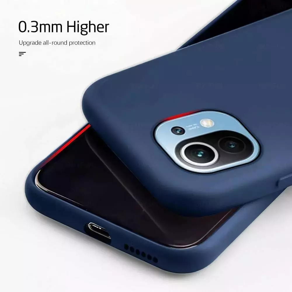 Чехол бампер для Vivo Y02 Anomaly Silicone (с микрофиброй) Light Green (Светло Зеленый)