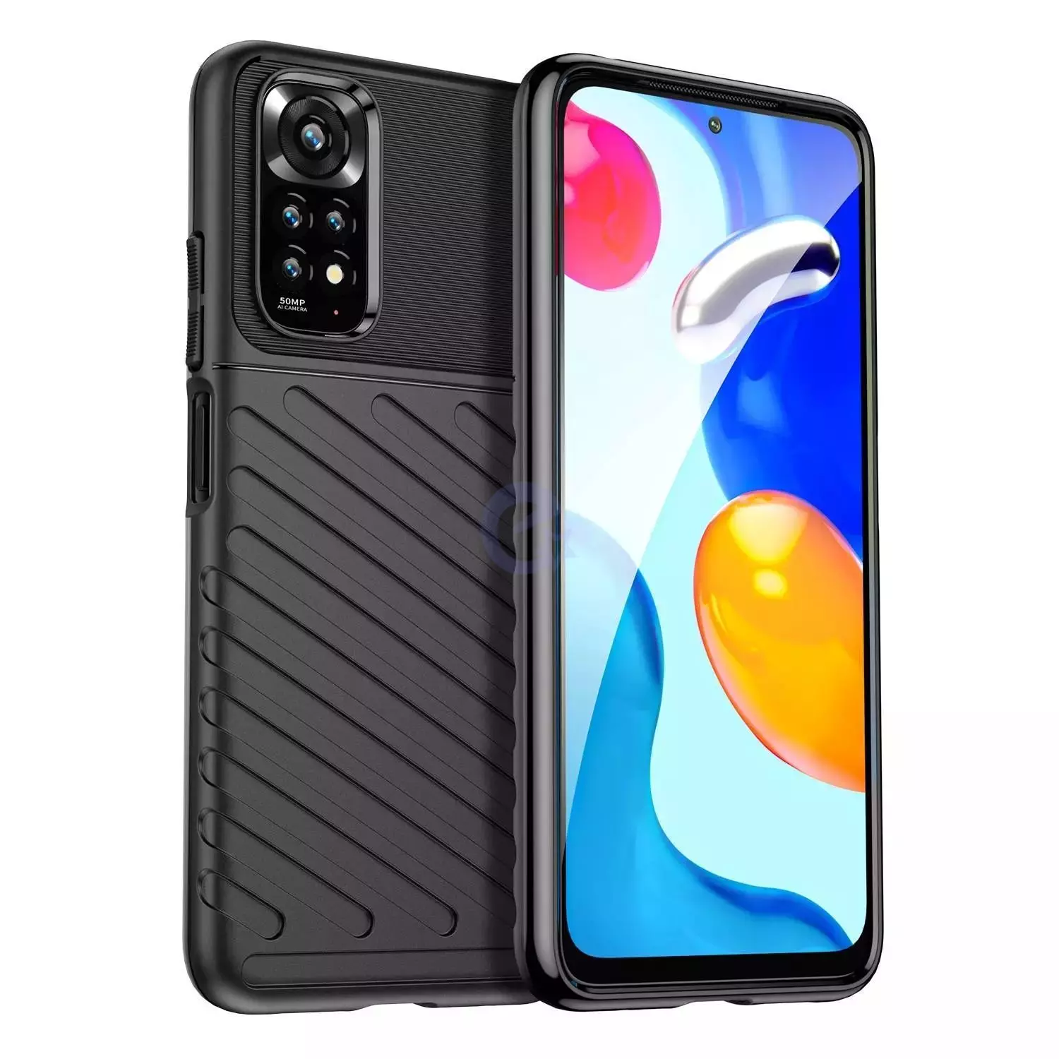 Противоударный чехол бампер для Lenovo Legion Y90 Anomaly Thunder Black (Черный)