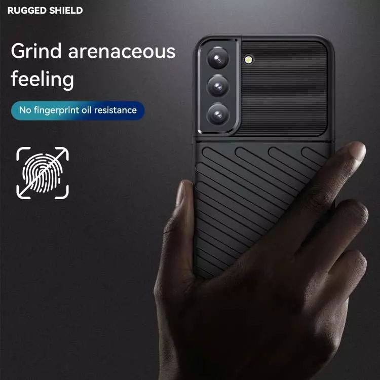 Противоударный чехол бампер для Samsung Galaxy S22 Plus Anomaly Thunder Black (Черный)