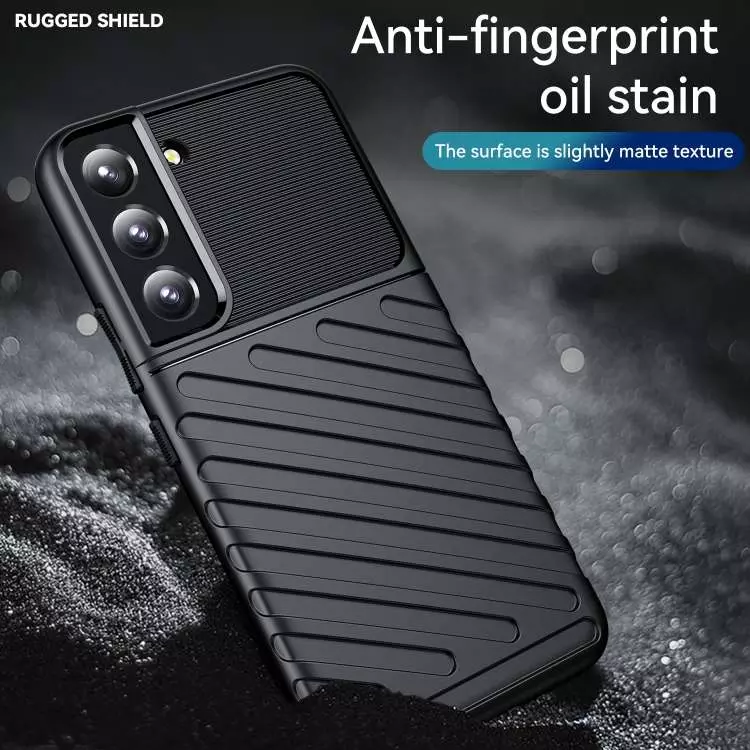 Противоударный чехол бампер для Samsung Galaxy S22 Plus Anomaly Thunder Black (Черный)