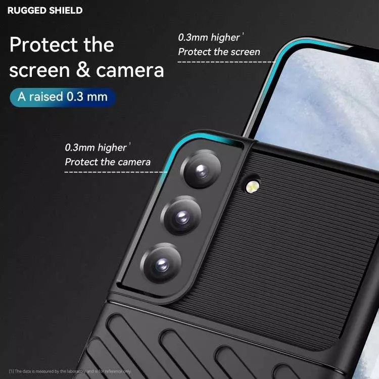 Противоударный чехол бампер для Samsung Galaxy S22 Plus Anomaly Thunder Black (Черный)
