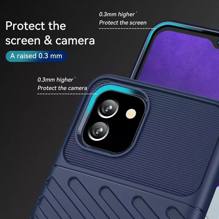 Протиударний чохол бампер для Xiaomi Redmi A1 Plus / Redmi A2+ Anomaly Thunder Blue (Синій)