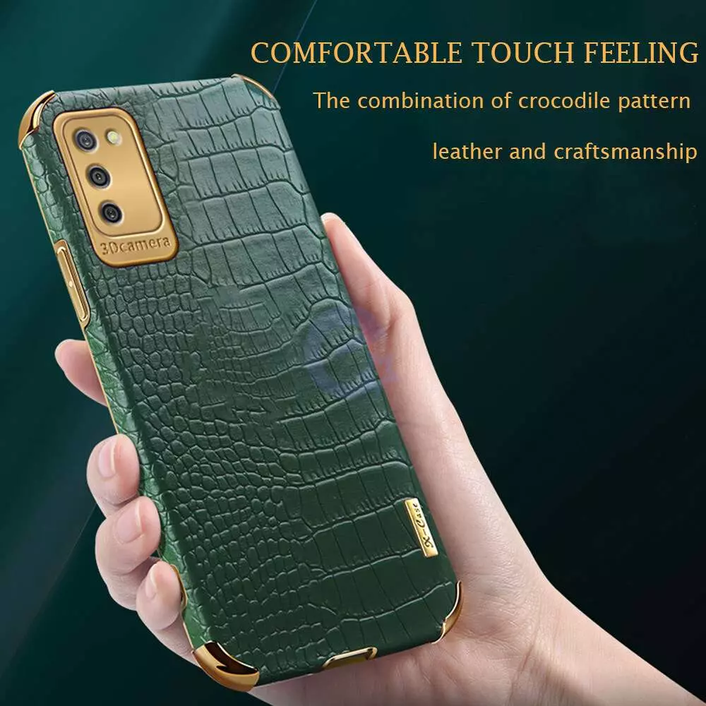 Чехол бампер для Samsung Galaxy S22 Ultra Anomaly X-Case Green (Зеленый)