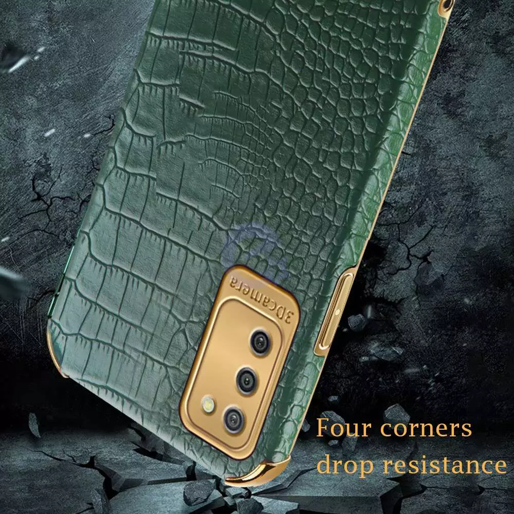 Чехол бампер для Samsung Galaxy S22 Ultra Anomaly X-Case Green (Зеленый)