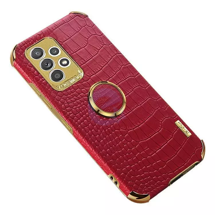 Чехол бампер для Samsung Galaxy A23 5G / Galaxy A23 Anomaly X-Case (с кольцом-держателем) Red (Красный)