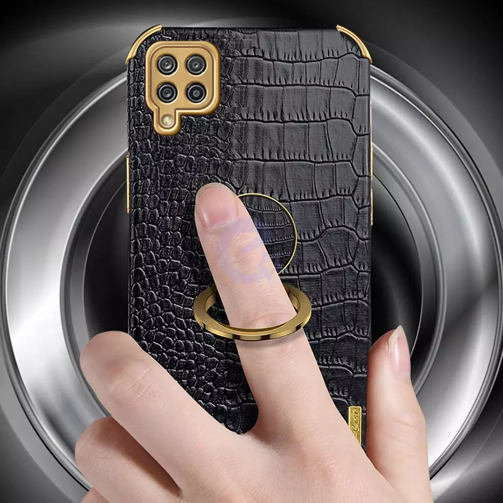 Чехол бампер для Samsung Galaxy M33 Anomaly X-Case (с кольцом-держателем) White (Белый)
