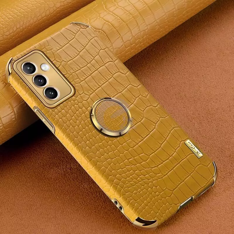 Чехол бампер для Nokia G11 / G21 Anomaly X-Case (с кольцом-держателем) Yellow (Желтый)