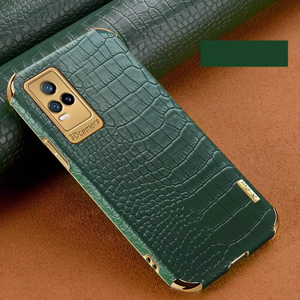 Чехол бампер для Vivo X60 Pro Anomaly X-Case Green (Зеленый)