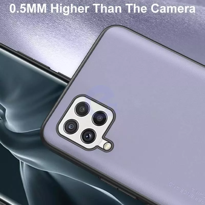 Чехол бампер для Samsung Galaxy M33 Anomaly Color Fit Light Purple (Светло Пурпурный)