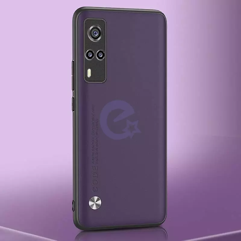 Чехол бампер для Vivo Y53s / Y31 / Y51 Anomaly Color Fit Purple (Пурпурный) Чехол бампер для Vivo Y53s / Y31 / Y51 Anomaly Color Fit Purple (Пурпурный)