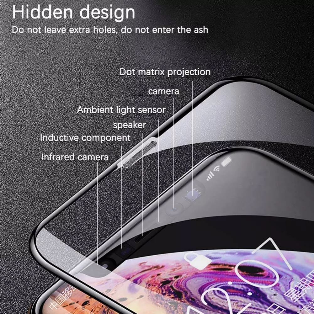 Защитное стекло для Nokia X30 Anomaly 20D Tempered Glass Black (Черный)