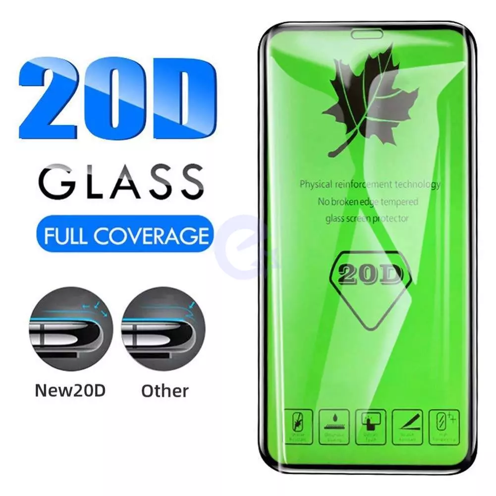 Защитное стекло для Oppo A17 / A17k Anomaly 20D Tempered Glass Black (Черный)