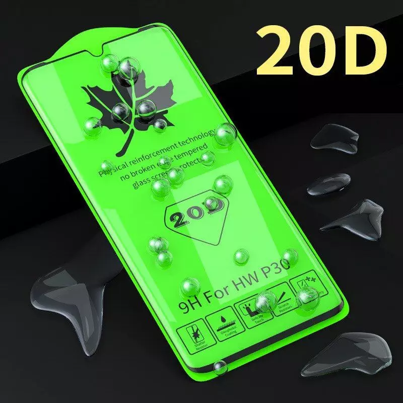 Захисне скло для Realme Narzo 50 Pro / 9 / 9 Pro Plus Anomaly 20D Tempered Glass Black (Чорний)