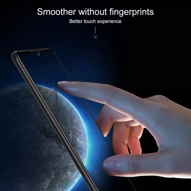 Захисне скло для Realme C25s / C25 Anomaly 9D Full Glue Tempered Glass Black (Чорний)