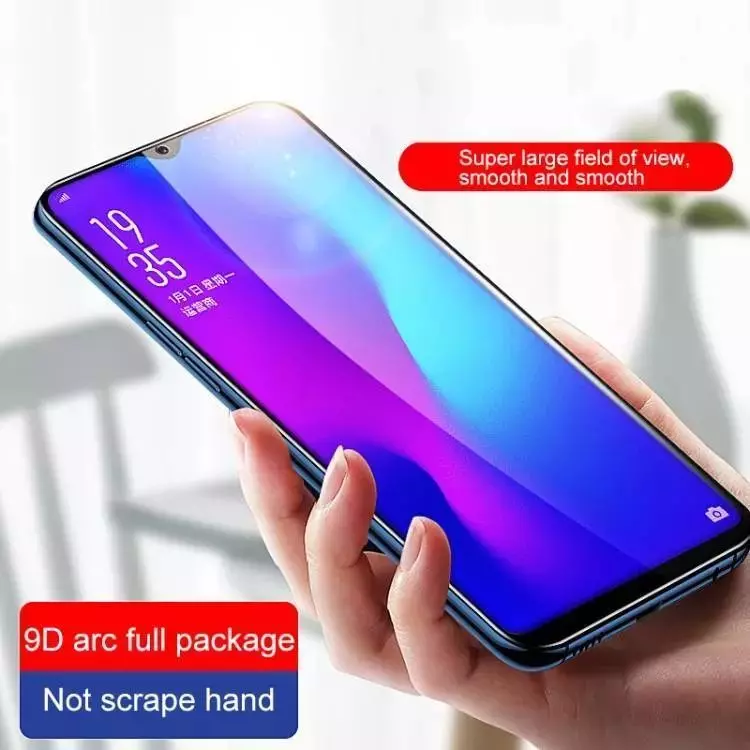 Защитное стекло для Realme Narzo 50A 5G Anomaly 9D Full Glue Tempered Glass Black (Черный)