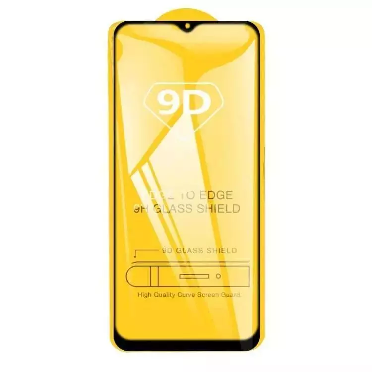 Защитное стекло для Realme Narzo 50A 5G Anomaly 9D Full Glue Tempered Glass Black (Черный)