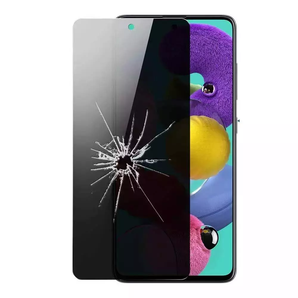 Захисне скло антишпигун для Xiaomi Poco M4 Pro Anomaly Anti-Spy Tempered Glass Black (Чорний)