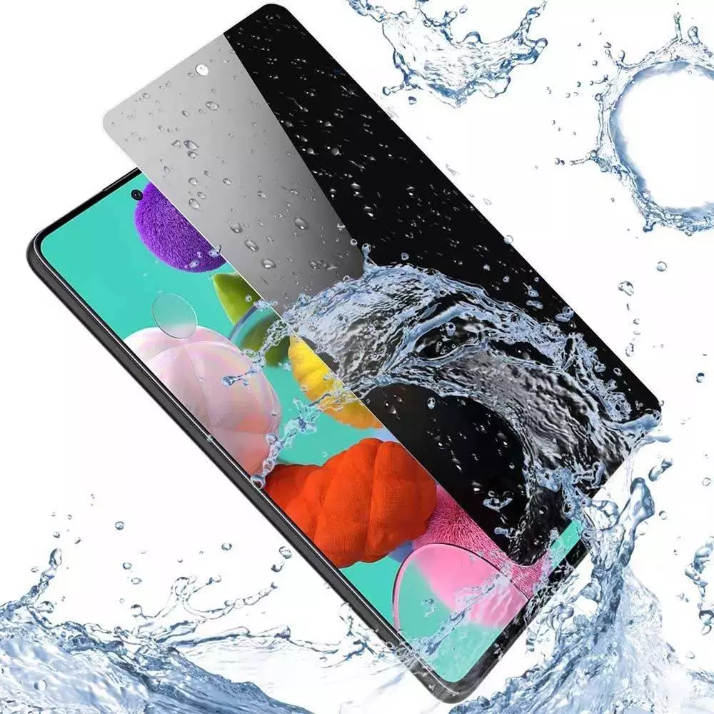 Захисне скло антишпигун для Xiaomi Poco M4 Pro Anomaly Anti-Spy Tempered Glass Black (Чорний)