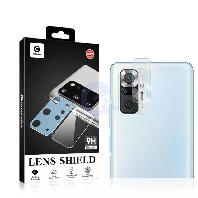 Защитное стекло для камеры для Xiaomi Poco M5s / Redmi Note 10 / Redmi Note 10S Anomaly Camera Glass Transparent (Прозрачный)