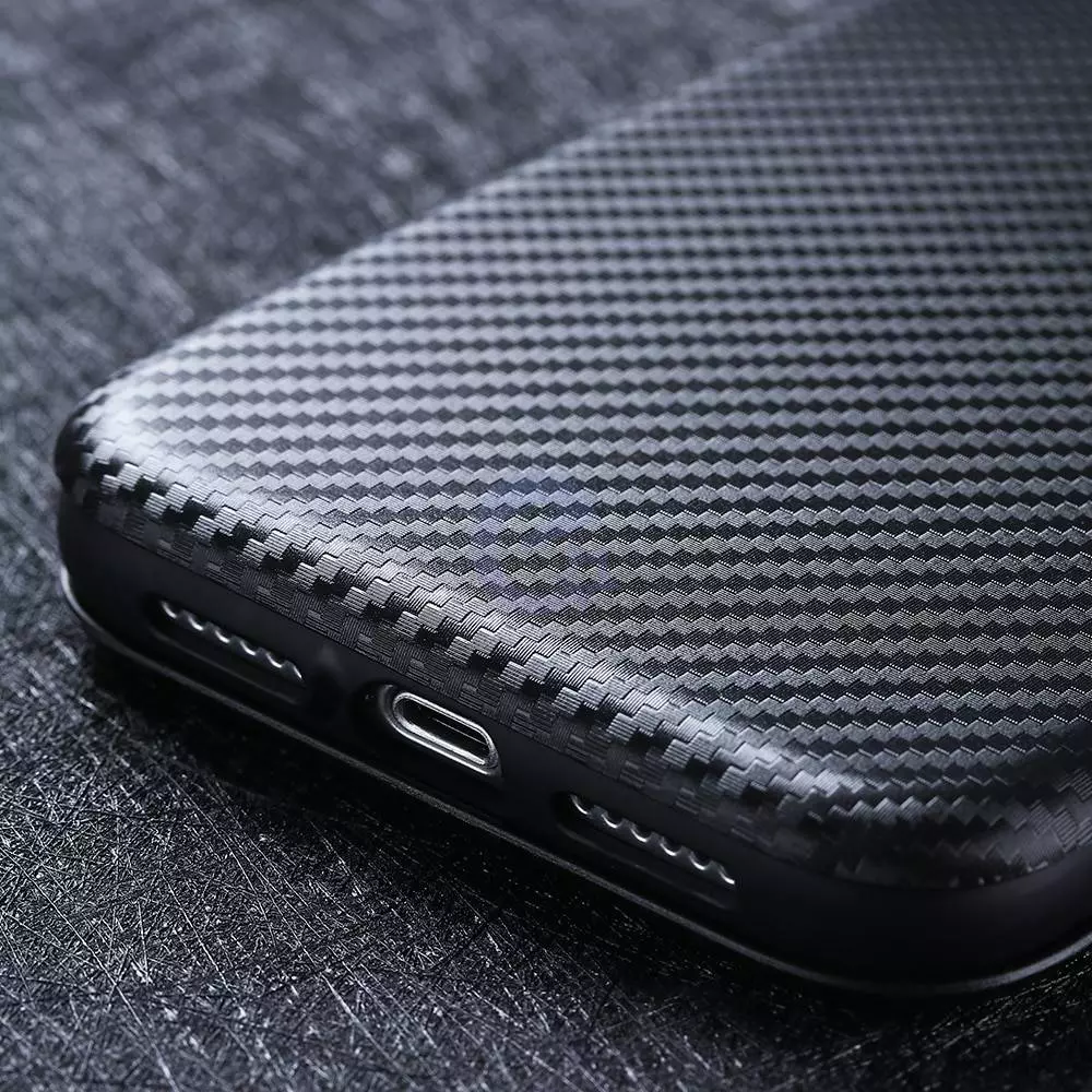 Чехол книжка для Samsung Galaxy M33 Anomaly Carbon Book Black (Черный)