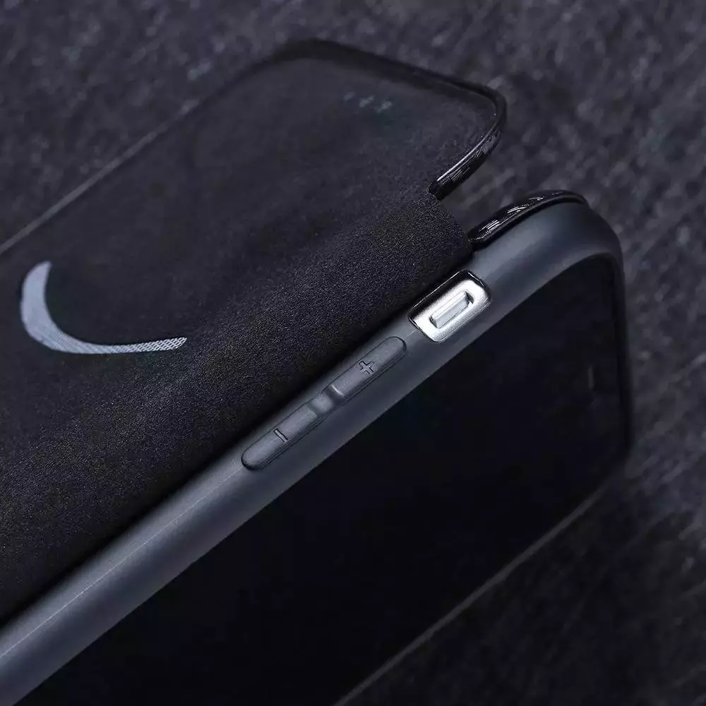 Чохол книжка для Infinix Note 10 Pro Anomaly Carbon Book Brown (Коричневий)