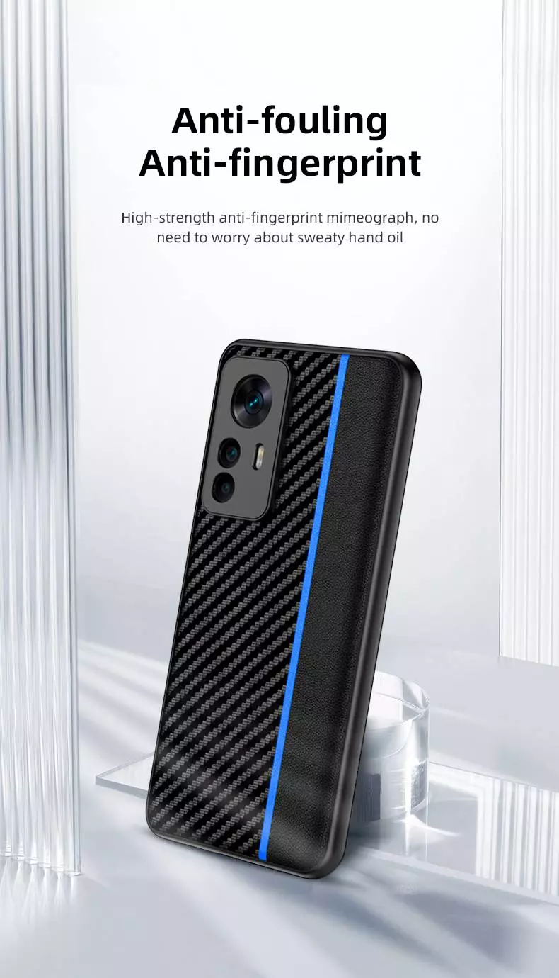 Чехол бампер для Xiaomi 13 Anomaly Carbon Line Red (Красный) Чехол бампер для Xiaomi 13 Anomaly Carbon Line Red (Красный)