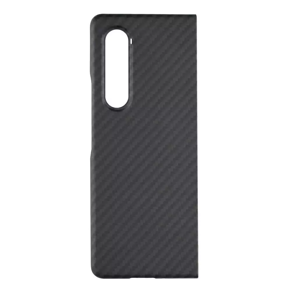 Преміальний чохол бампер для Samsung Galaxy S23 Plus Anomaly Carbon Plaid (Відкритий модуль камери) Black (Чорний)