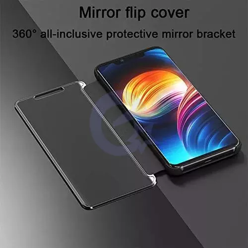 Інтерактивна чохол книжка для Realme Narzo 50A 5G Anomaly Clear View Lilac (Ліловий)