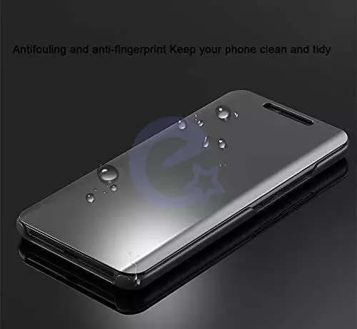 Інтерактивна чохол книжка для Realme Narzo 50A 5G Anomaly Clear View Lilac (Ліловий)