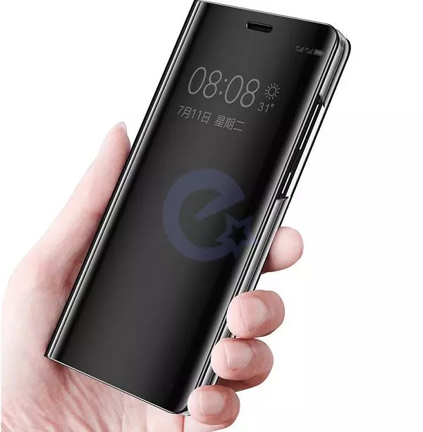 Інтерактивна чохол книжка для Realme Narzo 50A 5G Anomaly Clear View Lilac (Ліловий)