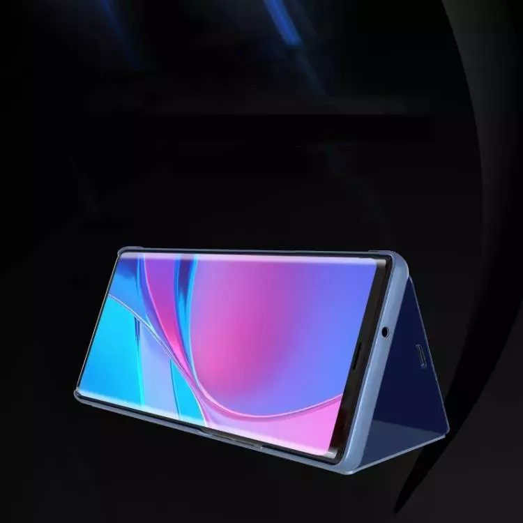 Интерактивная чехол книжка для Motorola Moto G Stylus 5G Anomaly Clear View Purple (Пурпурный)