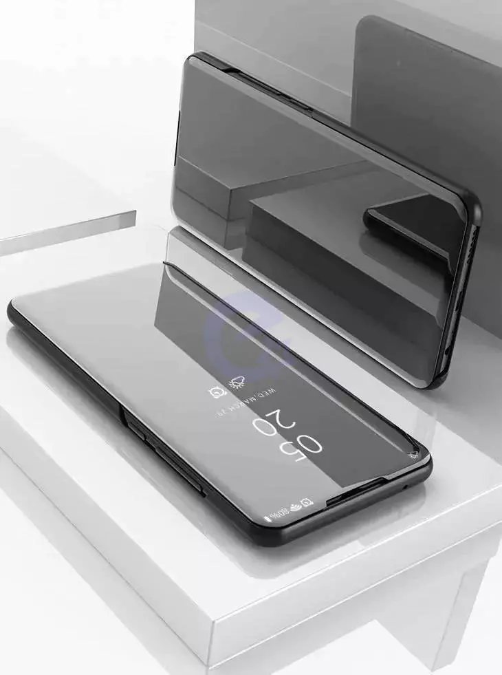 Интерактивная чехол книжка для Motorola Moto G72 Anomaly Clear View Gold (Золотой)