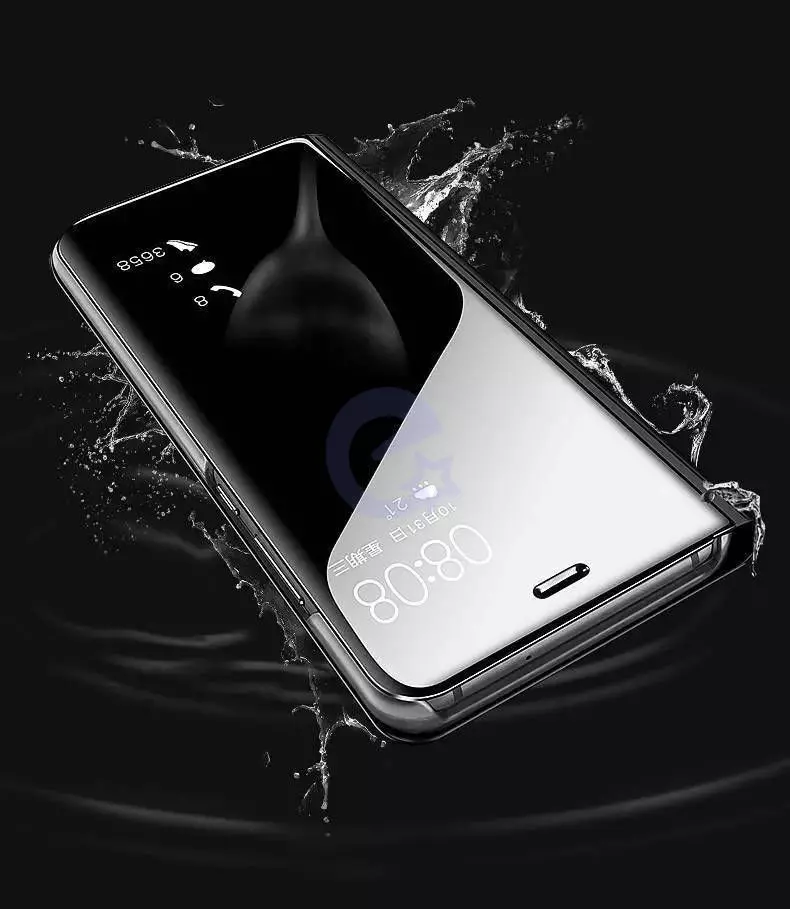Интерактивная чехол книжка для Motorola Moto G72 Anomaly Clear View Purple (Пурпурный)