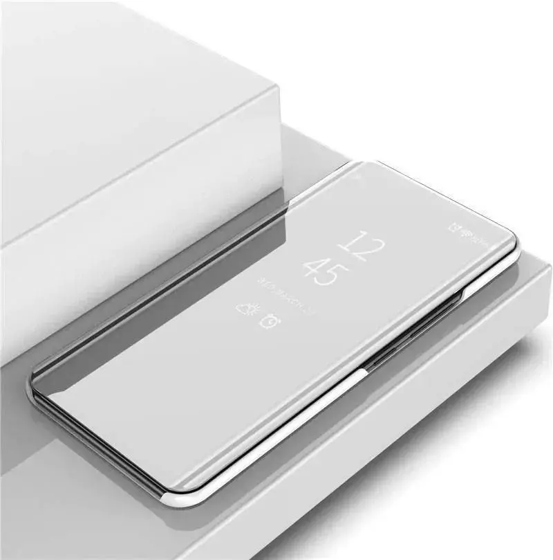 Інтерактивна чохол книжка для Nokia C31 Anomaly Clear View Silver (Сріблястий)