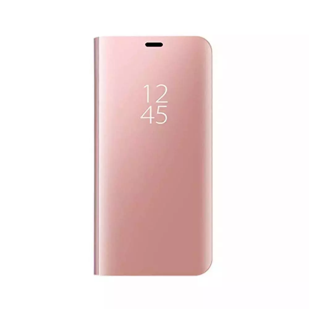 Інтерактивна чохол книжка для vivo V25 Anomaly Clear View Rose Gold (Рожеве золото)