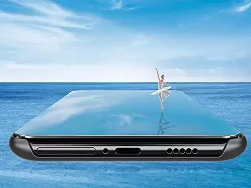 Интерактивная чехол книжка для vivo V25 Pro Anomaly Clear View Rose Gold (Розовое Золото)