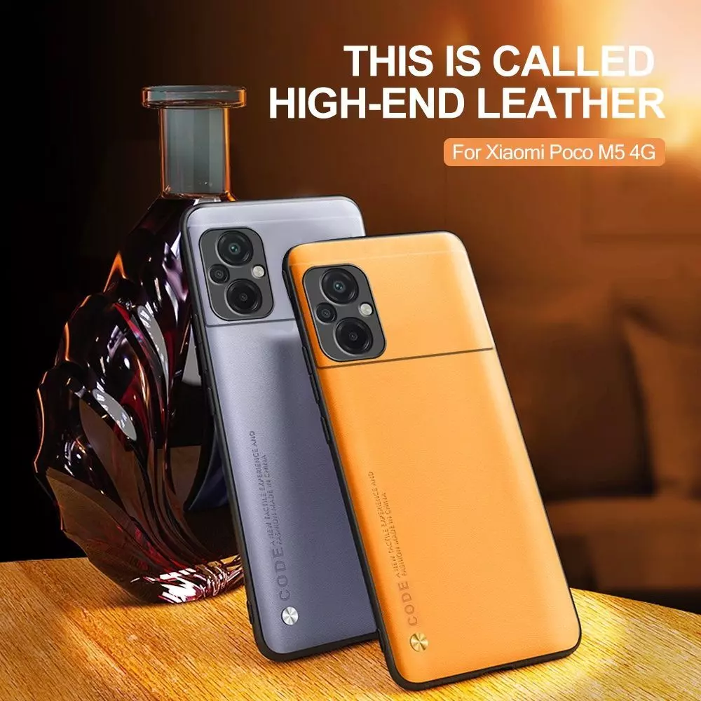 Чохол бампер для Xiaomi Poco M5 Anomaly Color Fit Orange (Помаранчевий) Чохол бампер для Xiaomi Poco M5 Anomaly Color Fit Orange (Помаранчевий)