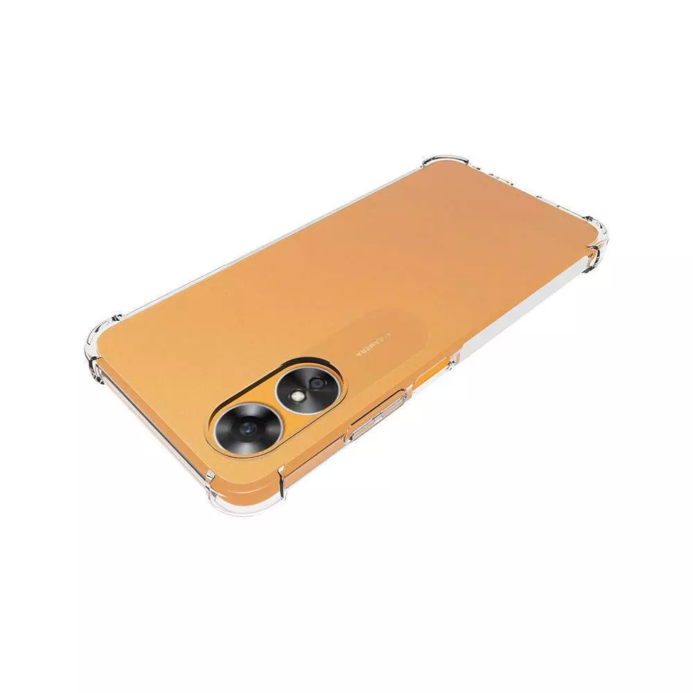Чехол бампер для Vivo Y02s Anomaly Crystal Hybrid Transparent (Прозрачный)