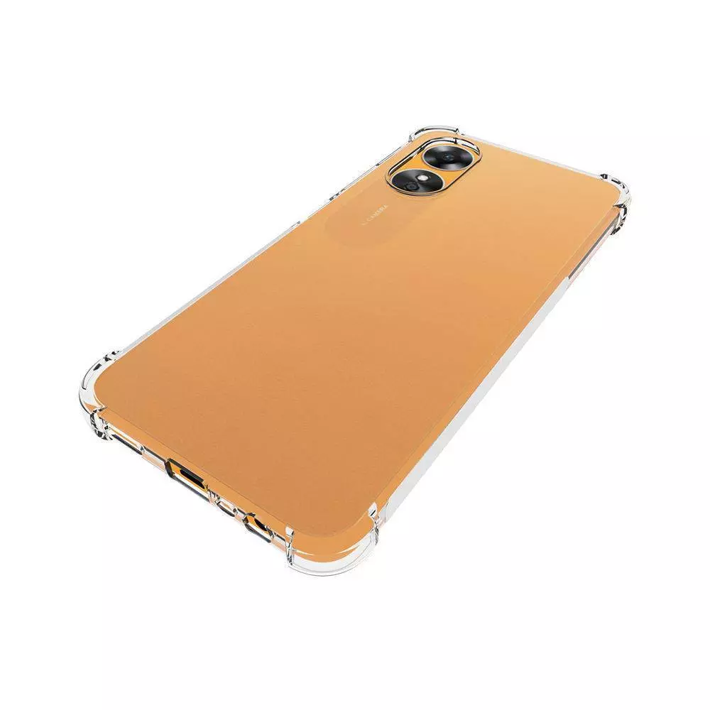 Чехол бампер для Vivo Y02s Anomaly Crystal Hybrid Transparent (Прозрачный)