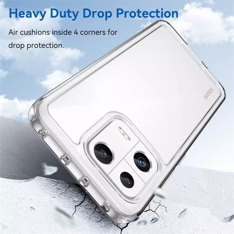 Чехол бампер для Xiaomi 13 Anomaly Fusion Black (Черный)