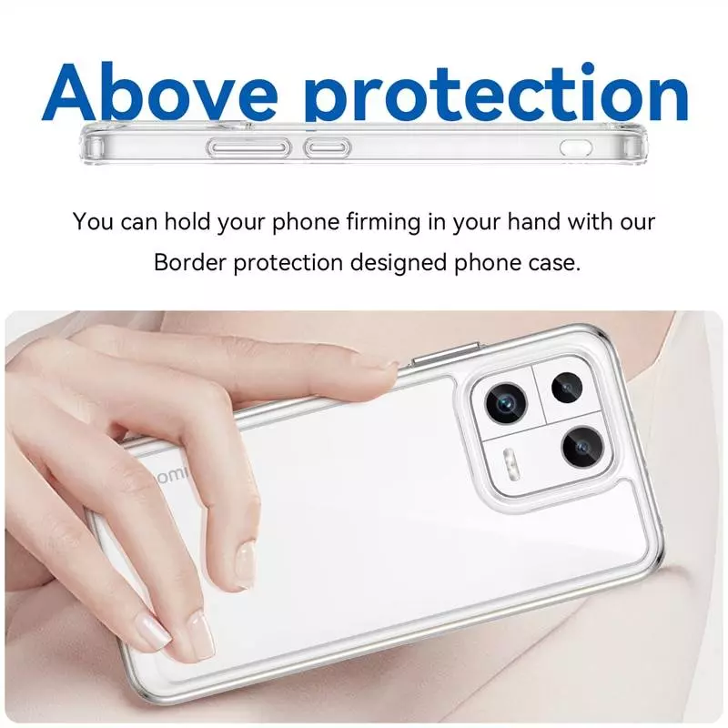 Чехол бампер для Xiaomi 13 Anomaly Fusion Black (Черный)