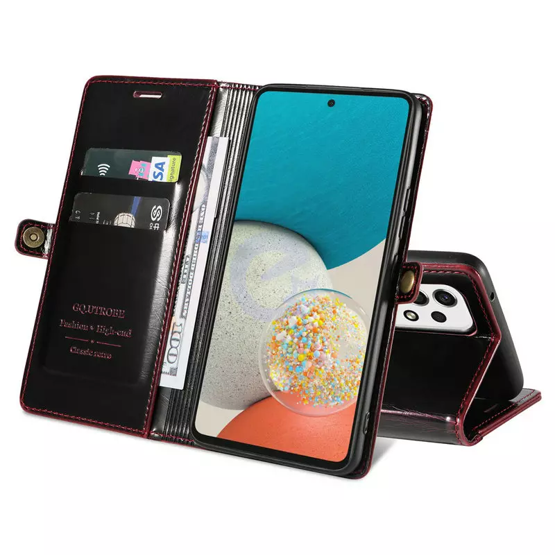 Чохол книжка для Samsung Galaxy A33 5G Anomaly Elite Leather Blue (Синій)