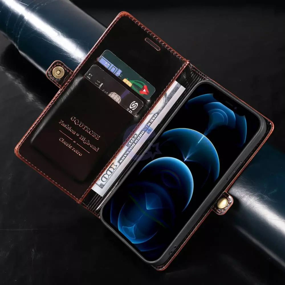 Чохол книжка для Samsung Galaxy A33 5G Anomaly Elite Leather Blue (Синій)