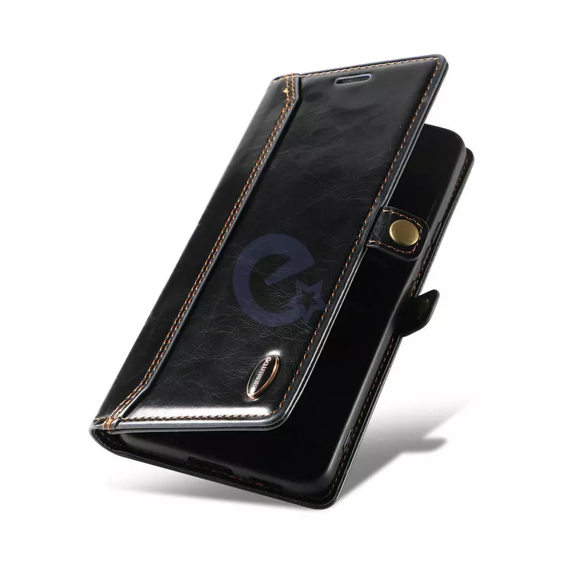 Чохол книжка для Xiaomi Poco X3 NFC / Poco X3 Pro Anomaly Elite Leather Black (Чорний)