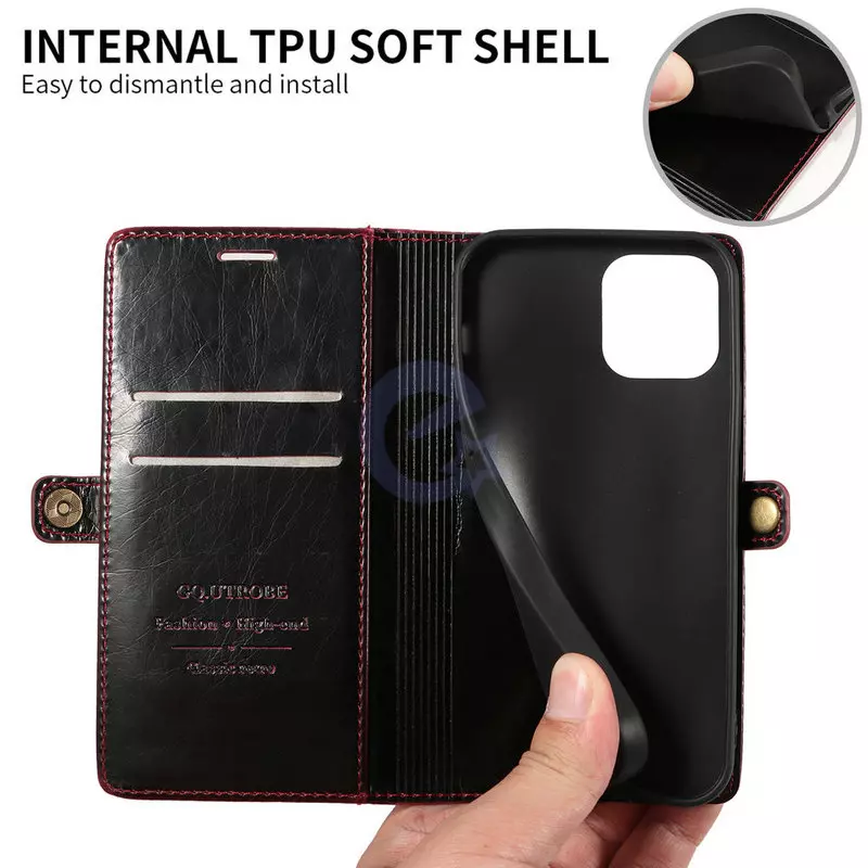 Чохол книжка для Xiaomi Poco X3 NFC / Poco X3 Pro Anomaly Elite Leather Black (Чорний)