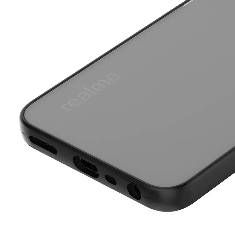 Чехол бампер для Realme C35 Anomaly Fresh Line Red (Красный)