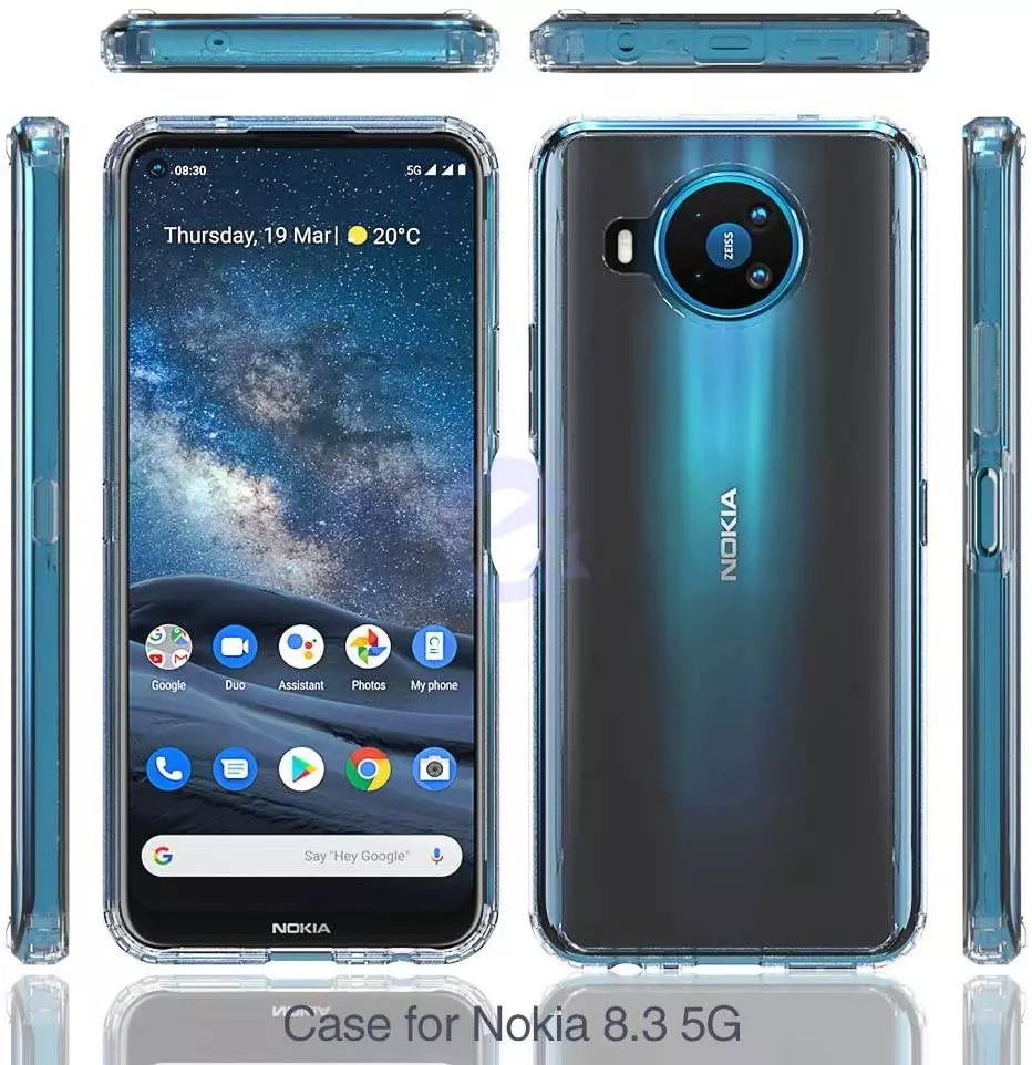 Чехол бампер для Nokia G50 Anomaly Fusion Transparent (Прозрачный)
